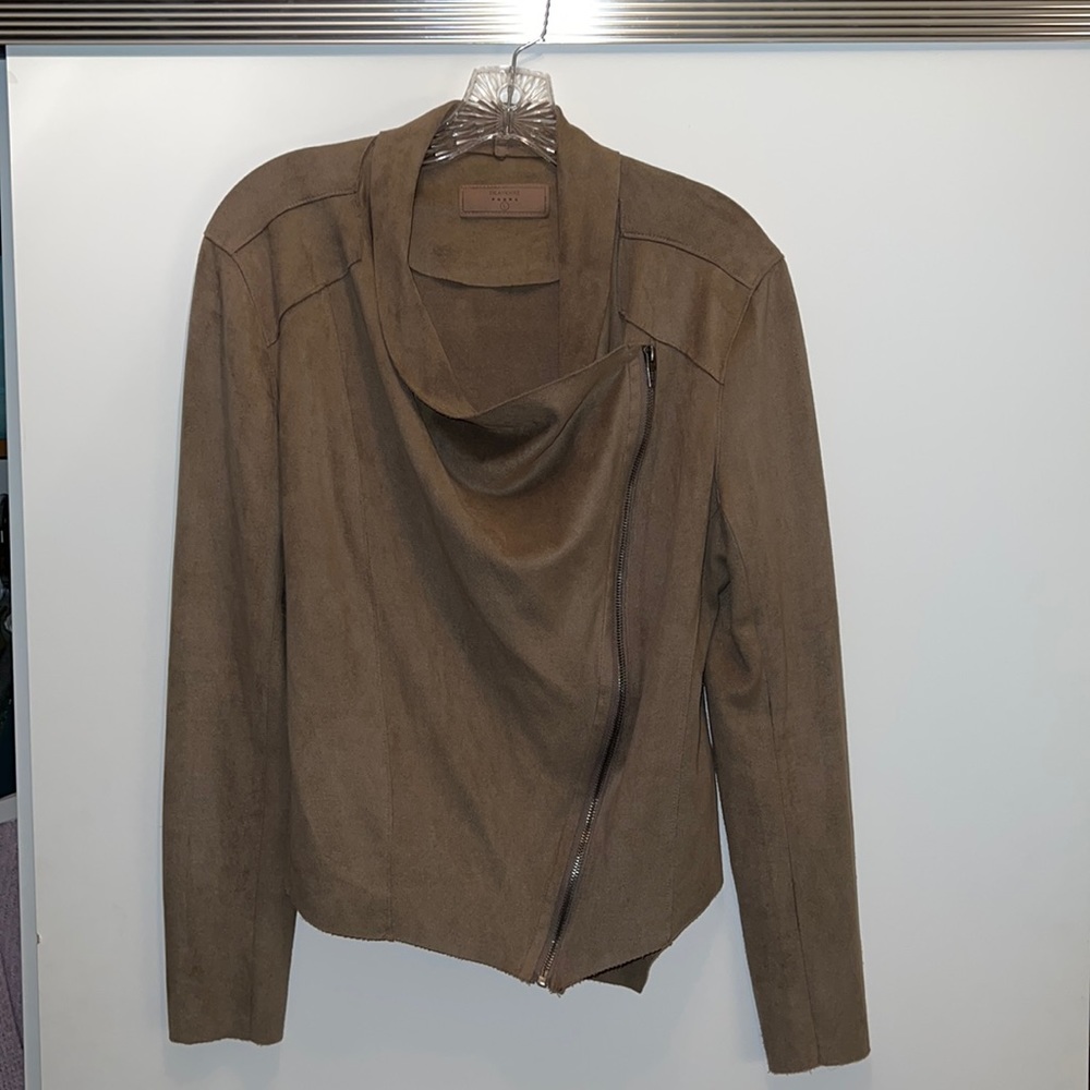 Blank NYC large suede jacket